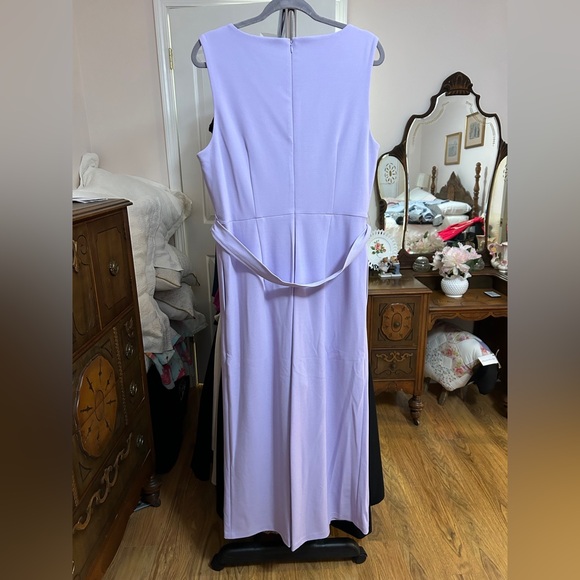 Calvin Klein lavender jumpsuit size 14 - Picture 4 of 8